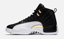 Load image into Gallery viewer, Nike Air Jordan 12 Retro &#39;Wings&#39; Black White Gold Shoes Basketball Men Sale