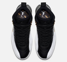 Load image into Gallery viewer, Nike Air Jordan 12 Retro &#39;Wings&#39; Black White Gold Shoes Basketball Men Sale