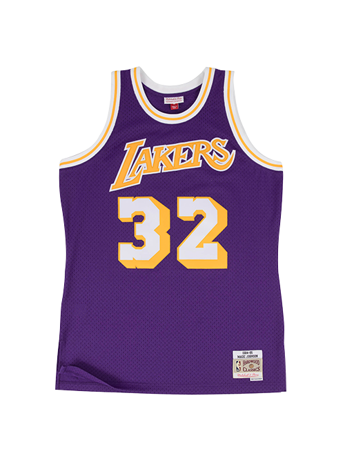 Los Angeles Lakers Johnson  Swingman Jersey  Purple