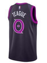 Load image into Gallery viewer, Minnesota Timberwolves City Edition Jeff Teague Swingman Jersey  Black
