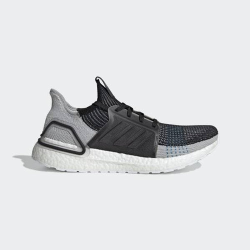 Ultraboost 19 Shoes Core Black / Grey Six / Shock Cyan Adidas