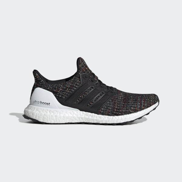 Ultraboost Shoes Core Black / Core Black / Active Red Adidas