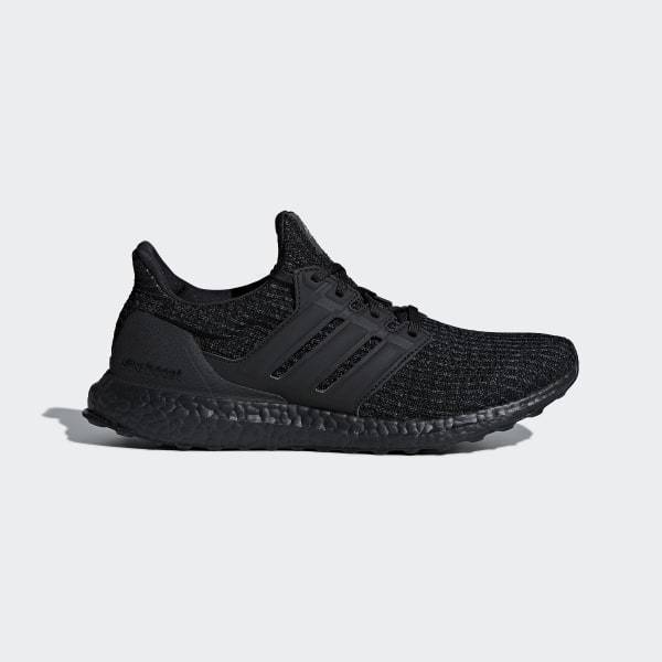 Ultraboost Shoes Core Black / Core Black / Active Red Adidas