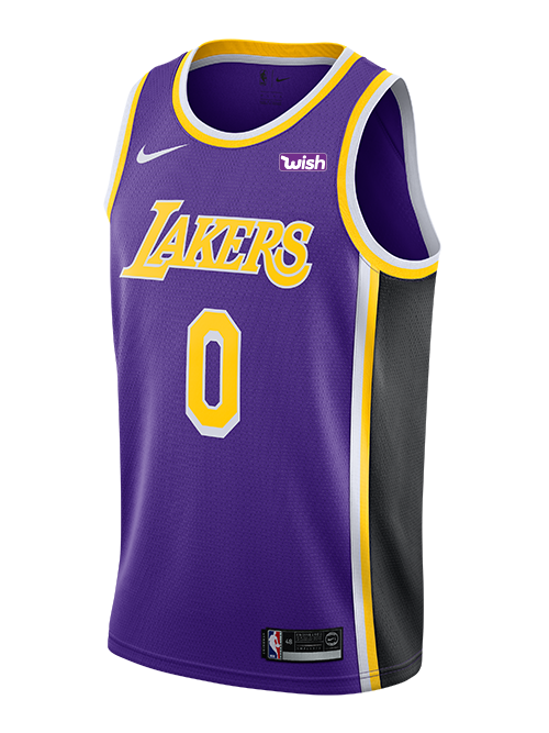 Los Angeles Lakers Kyle Kuzma  Statement Edition Swingman Jersey  Purple
