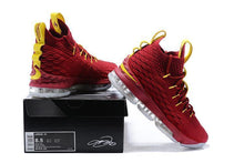 Load image into Gallery viewer, Nike Lebron XV 15 Red Yellow Men Shoes Sale Size US7,8,8.5,9,10,11,12