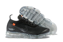 Load image into Gallery viewer, OFF WHITE x Nike Air Vapormax Black Shoes Sneakers Men Sale Size US 7, 8, 8.5, 9, 10, 11