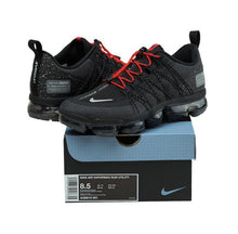 Load image into Gallery viewer, Nike Air Vapormax Run Utility Black Red Shoes Sneakers Men Sale Size US 7, 8, 8.5, 9, 10, 11