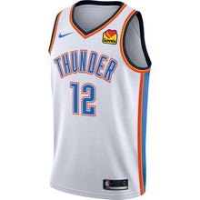 Load image into Gallery viewer, Oklahoma City Thunder Nike Youth Adams Association Swingman Jersey  White