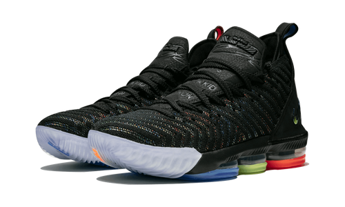 Nike Lebron 16 Black/ Metallic Silver