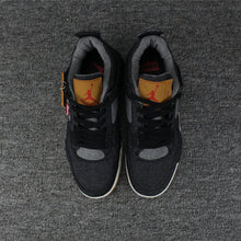 Load image into Gallery viewer, Nike Air Jordan 4 Retro Levis Black Basketball Men