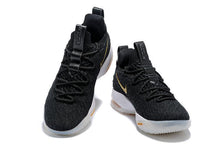 Load image into Gallery viewer, Nike Lebron XV 15 Low EP Black White Gold Men Shoes Sale Size US7,8,8.5,9,10,11,12