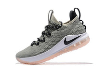 Load image into Gallery viewer, Nike Lebron XV 15 Low EP LT Grey White Men Shoes Sale Size US7,8,8.5,9,10,11,12