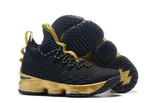 Load image into Gallery viewer, Nike Lebron XV 15 Black Gold Men Shoes Sale Size US7,8,8.5,9,10,11,12