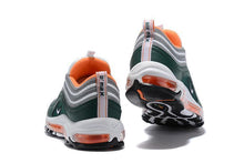 Load image into Gallery viewer, Nike Air Max 97 Green Grey Orange Shoes Sale Men Size US 7, 8, 8.5, 9, 10, 11