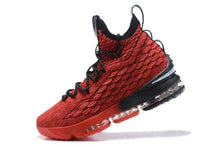 Load image into Gallery viewer, Nike Lebron XV 15 Red Black Men Shoes Sale Size US7,8,8.5,9,10,11,12
