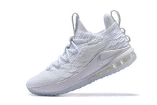 Load image into Gallery viewer, Nike Lebron XV 15 Low EP All White Men Shoes Sale Size US7,8,8.5,9,10,11,12