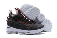 Load image into Gallery viewer, Nike Lebron XV 15 Black Red White Men Shoes Sale Size US7,8,8.5,9,10,11,12