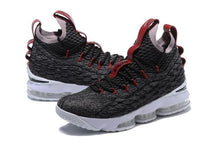 Load image into Gallery viewer, Nike Lebron XV 15 Black Red Dark Grey Men Shoes Sale Size US7,8,8.5,9,10,11,12
