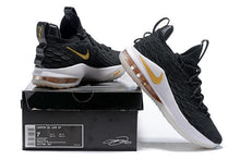 Load image into Gallery viewer, Nike Lebron XV 15 Low EP Black White Gold Men Shoes Sale Size US7,8,8.5,9,10,11,12