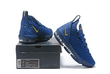 Load image into Gallery viewer, Nike Lebron XV 16 EP Dark Blue Gold Men Shoes Sale Size US7,8,8.5,9,10,11,12