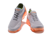 Load image into Gallery viewer, Nike Air Vapormax Flyknit 2 Grey Orange Shoes Sneakers Men Sale Size US 7, 8, 8.5, 9, 10, 11