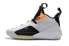 Load image into Gallery viewer, Nike Air Jordan 33 White Black Yellow Men Shoes Sale Size US 7,8,8.5,9.5,10,11,12