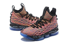 Load image into Gallery viewer, Nike Lebron XV 15 Black Rainbow Blue Men Shoes Sale Size US7,8,8.5,9,10,11,12
