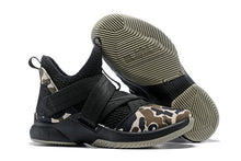 Load image into Gallery viewer, Nike Lebron Soldier XII 12 SFG EP Camo Black Men Shoes Sale Size US7,8,8.5,9,10,11,12