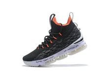 Load image into Gallery viewer, Nike Lebron XV 15 Black White Orange Men Shoes Sale Size US7,8,8.5,9,10,11,12