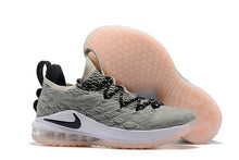 Load image into Gallery viewer, Nike Lebron XV 15 Low EP LT Grey White Men Shoes Sale Size US7,8,8.5,9,10,11,12