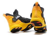 Load image into Gallery viewer, Nike Lebron Soldier XII 12 SFG EP Black Yellow Men Shoes Sale Size US7,8,8.5,9,10,11,12