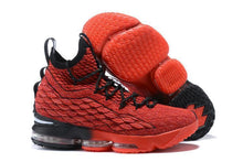 Load image into Gallery viewer, Nike Lebron XV 15 Red Black Men Shoes Sale Size US7,8,8.5,9,10,11,12