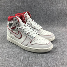 Load image into Gallery viewer, Nike Air Jordan 1 High Retro OG White Red Shoes Basketball Men