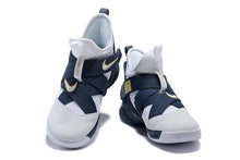 Load image into Gallery viewer, Nike Lebron Soldier XII 12 SFG EP White Grey Blue Shoes Sale Size US7,8,8.5,9,10,11,12