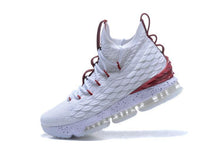 Load image into Gallery viewer, Nike Lebron XV 15 White Bordeaux Red Men Shoes Sale Size US7,8,8.5,9,10,11,12
