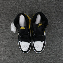 Load image into Gallery viewer, Nike Air Jordan 1 High Retro OF 6 Ring White Black Yellow Shoes Basketball Men