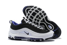 Load image into Gallery viewer, Nike Air Max 97 Black White Blue Shoes Sale Size US 7, 8, 8.5, 9, 10, 11