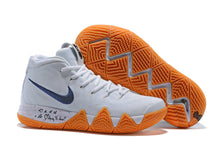 Load image into Gallery viewer, Nike Kyrie 4 White Raw Rubber Men Basketball Shoes Sale Size US 7,8,8.5,9.5,10,11,12