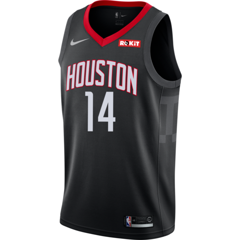 Gerald Green Houston Rockets Statement Edition Swingman Jersey  Black