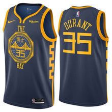 Load image into Gallery viewer, Kevin Durant Golden State Warriors City Edition Swingman Jersey  Indigo
