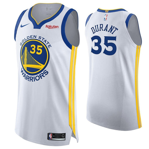 Kevin Durant Golden State Warriors Authentic On Court Association Jersey  White