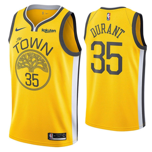 Kevin Durant Golden State Warriors Edition Swingman Jersey  Gold
