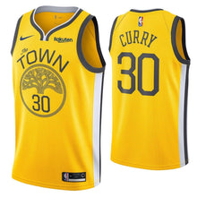 Load image into Gallery viewer, Stephen Curry Golden State Warriors Edition Swingman Jersey  Gold