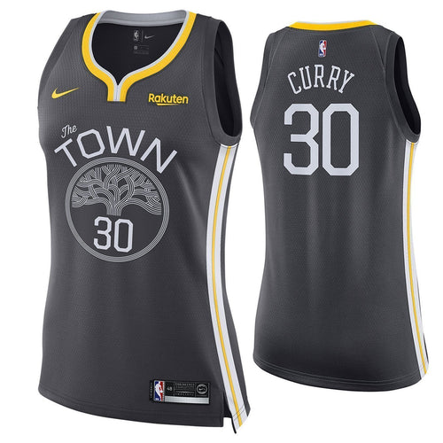 Women's Stephen Curry Golden State Warriors Swingman Jersey  Grey