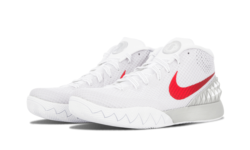 Nike Kyrie 1 Lmtd White/unvrsty Red-mtllc Slvr