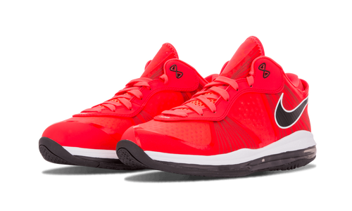 Nike Lebron 8 V/2 Low Solar Red/solar Red-blk-white