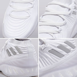 Adidas Crazy Explosive Low Primeknit 2017 Basketball Shoe - Triple White