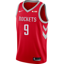 Load image into Gallery viewer, Zhou Qi Houston Rockets Icon Edition Swingman Jersey  Red