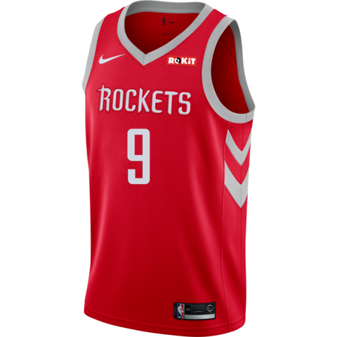 Zhou Qi Houston Rockets Icon Edition Swingman Jersey  Red
