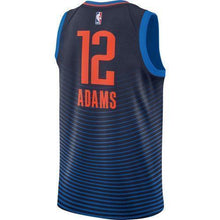 Load image into Gallery viewer, Oklahoma City Thunder Nike Youth Adams Statement Swingman Jersey  Navy